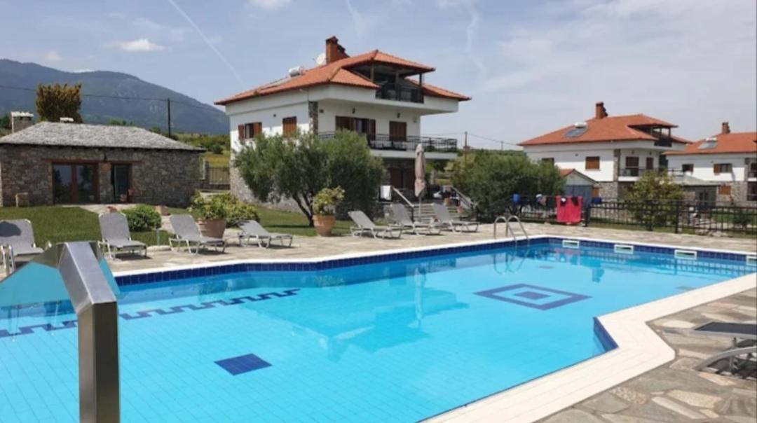 Olympus Pantheon Luxury Villas Leptokaryá Ngoại thất bức ảnh