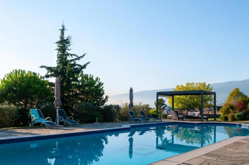 Olympus Pantheon Luxury Villas Leptokaryá Ngoại thất bức ảnh