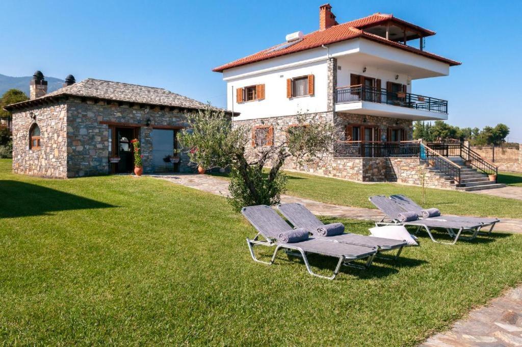 Olympus Pantheon Luxury Villas Leptokaryá Ngoại thất bức ảnh