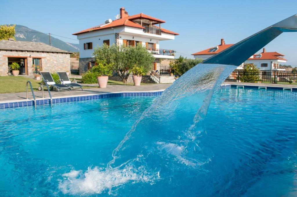 Olympus Pantheon Luxury Villas Leptokaryá Ngoại thất bức ảnh