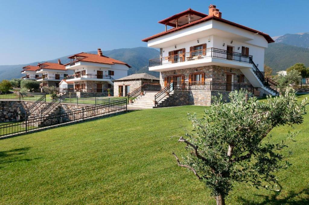 Olympus Pantheon Luxury Villas Leptokaryá Ngoại thất bức ảnh