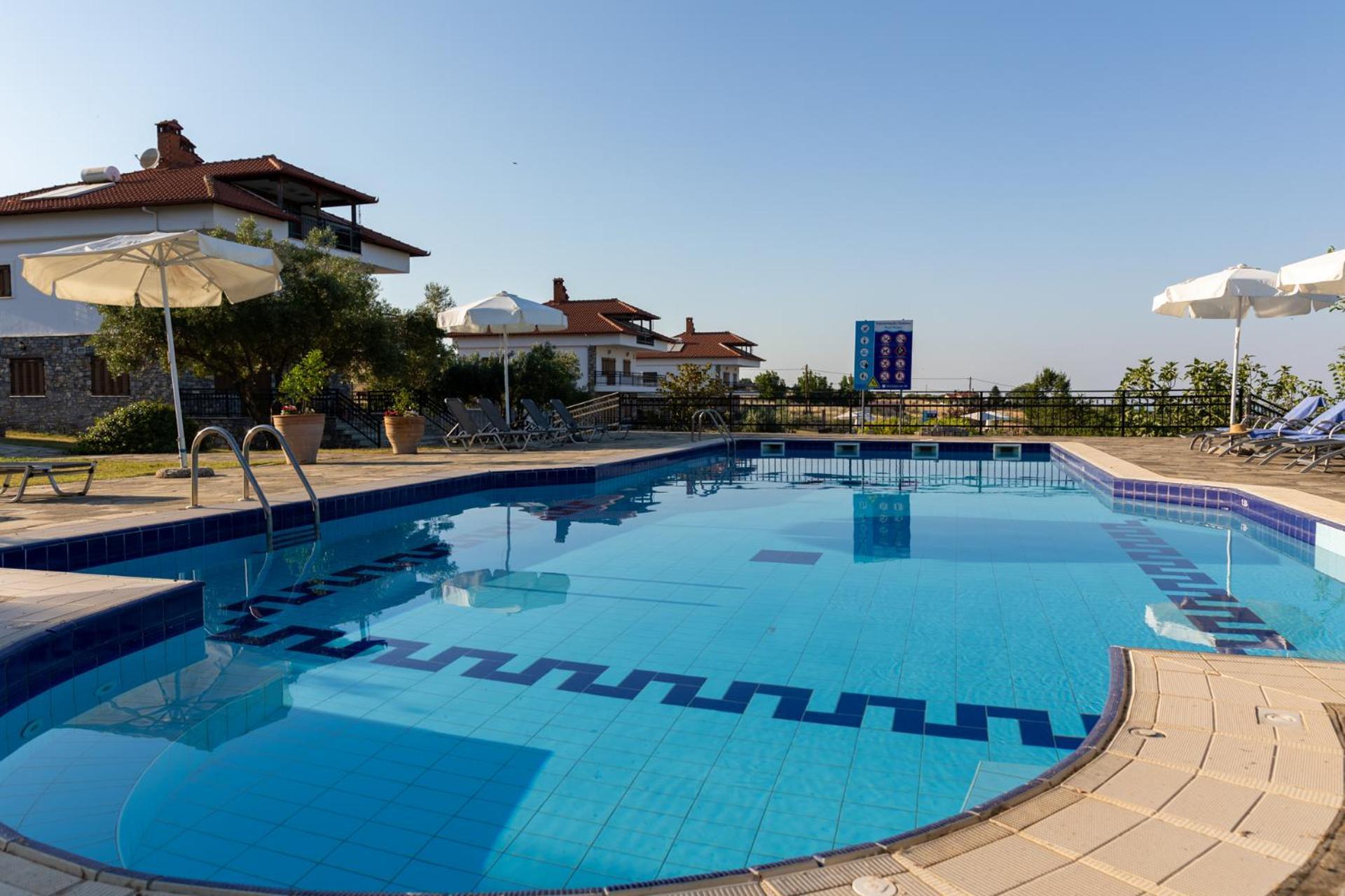 Olympus Pantheon Luxury Villas Leptokaryá Ngoại thất bức ảnh