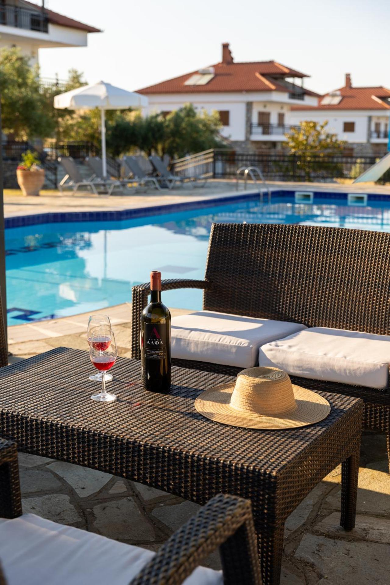 Olympus Pantheon Luxury Villas Leptokaryá Ngoại thất bức ảnh