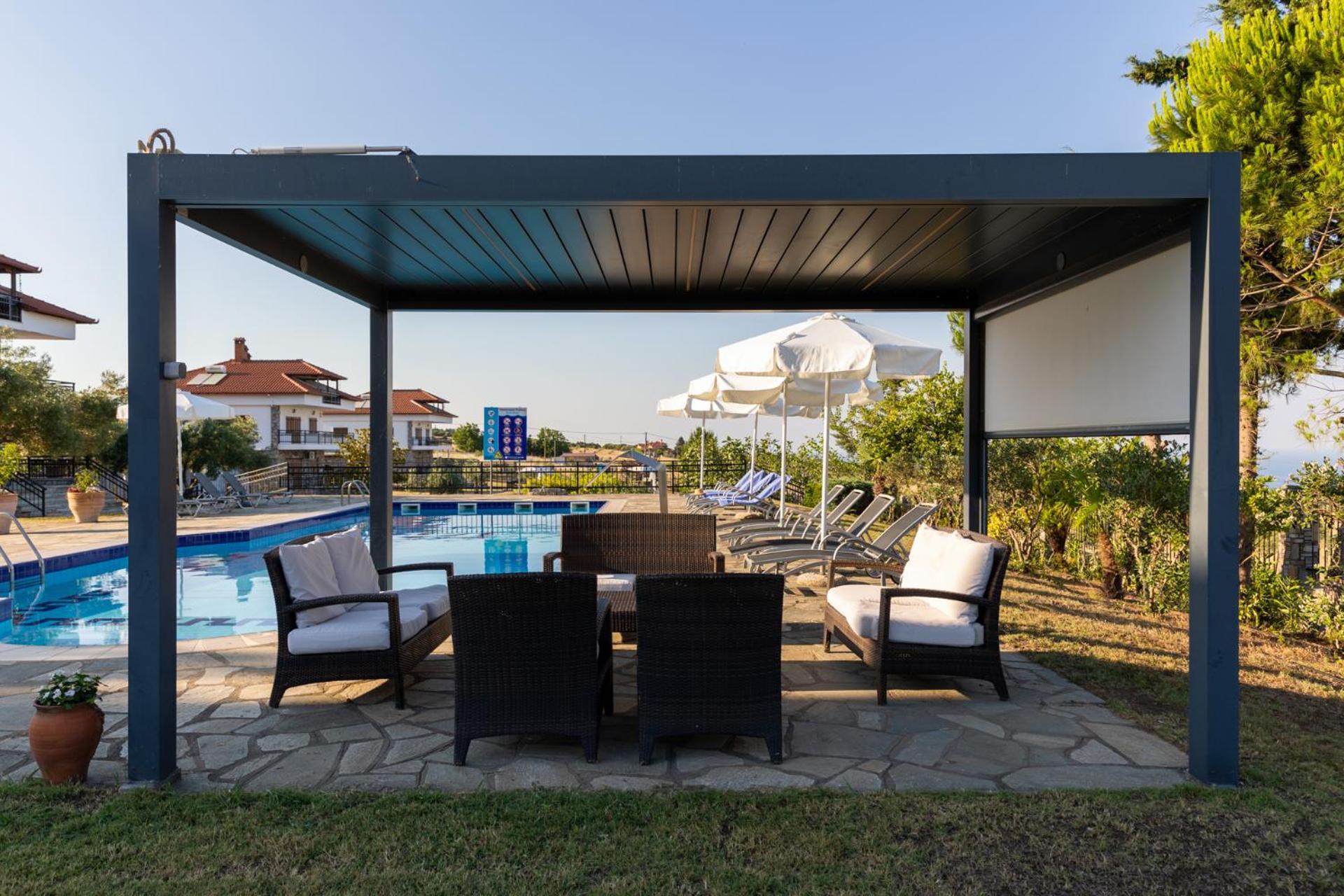Olympus Pantheon Luxury Villas Leptokaryá Ngoại thất bức ảnh