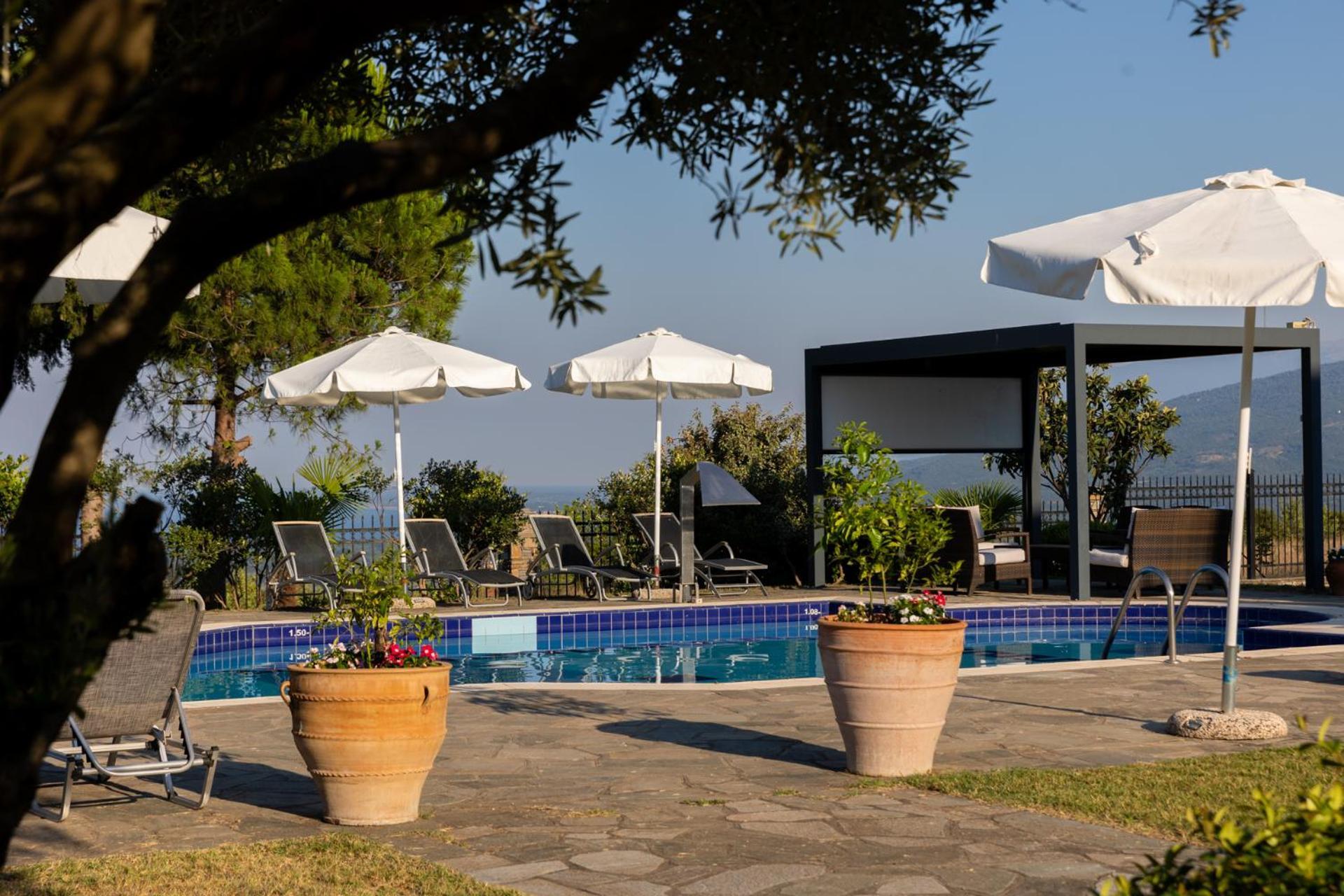 Olympus Pantheon Luxury Villas Leptokaryá Ngoại thất bức ảnh