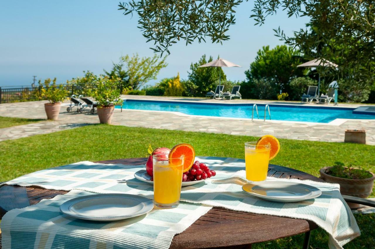 Olympus Pantheon Luxury Villas Leptokaryá Ngoại thất bức ảnh